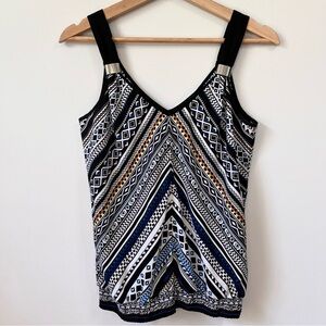 White House Black Market Sleeveless Blouse, Size S
